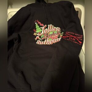 Grunt Style Black Hoodie with Logo